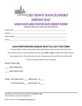 DVD Order Form